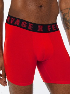 Savage X Fenty Boxer Rød | MW8016945