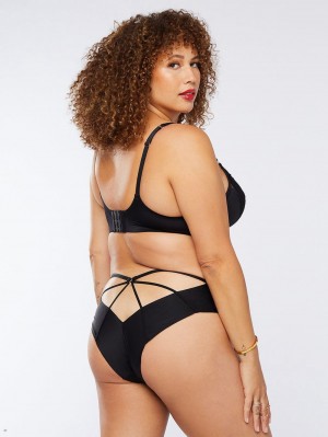 Savage X Fenty Not Sorry Open Back Strappy Sort | KA8602597