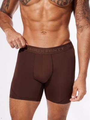 Savage X Fenty Shadow Fit Boxer Brune | XH0485372