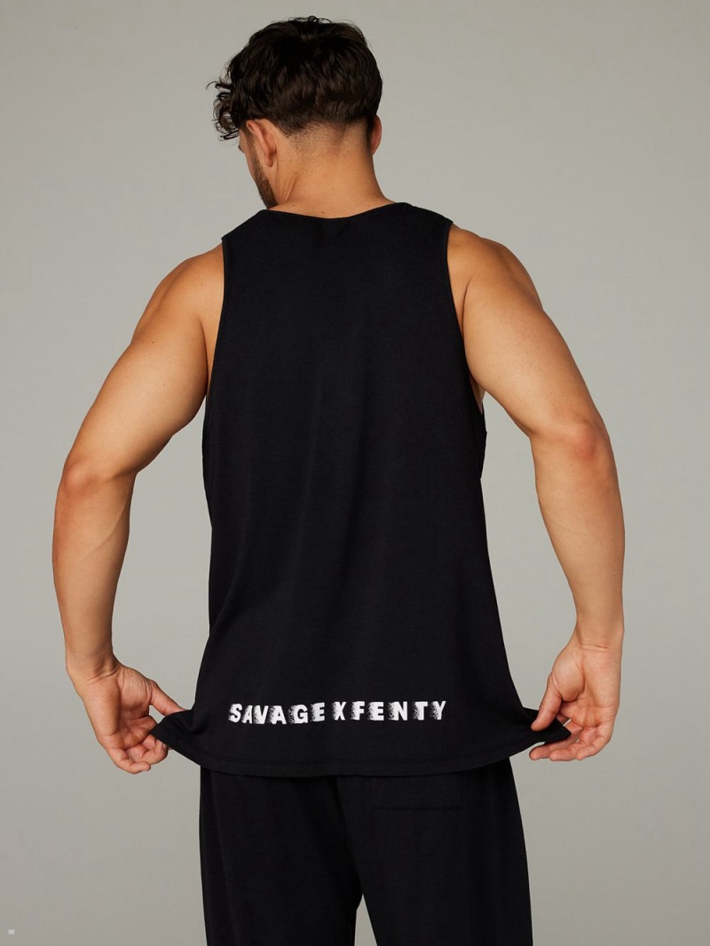 Savage X Fenty Bed Of Dreams Sleep Tank Sort | OW3802975