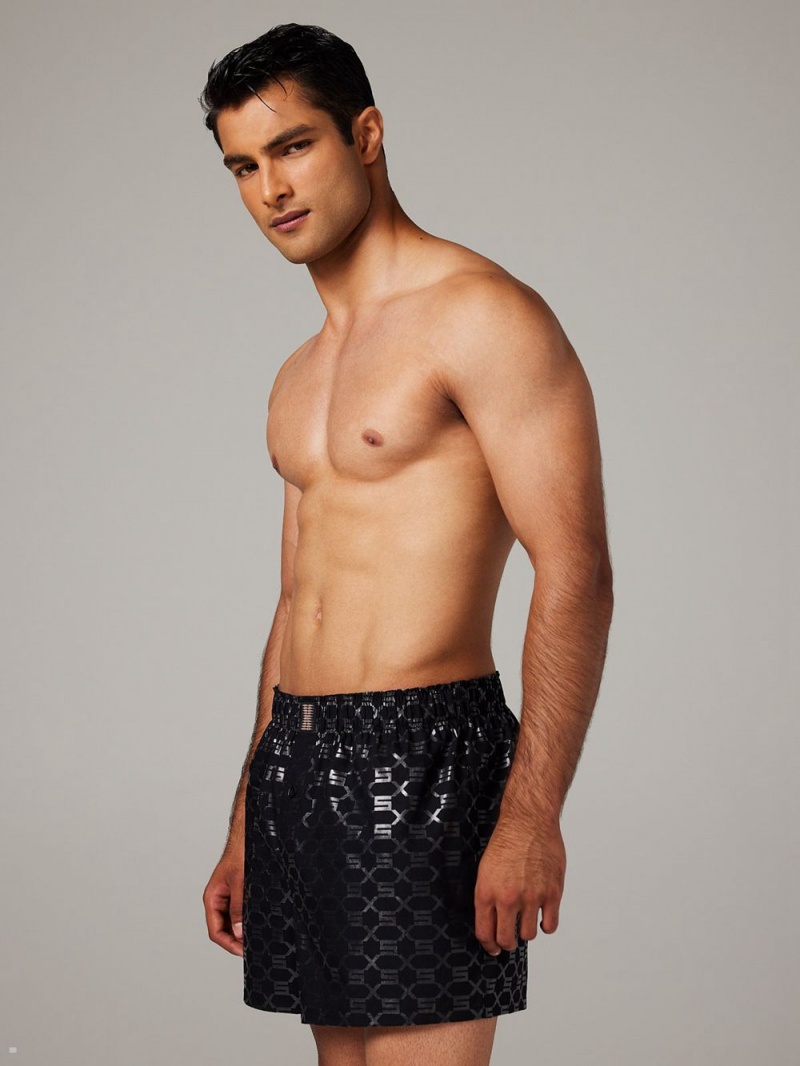 Savage X Fenty Knight Shift Cotton Boxers Sort | FT7052319