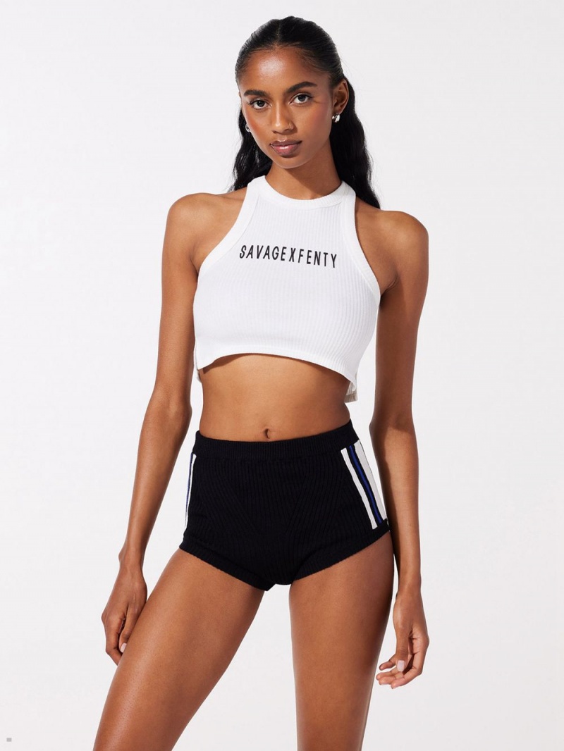 Savage X Fenty Lit Leisure Knit Booty Sort | AD1364278