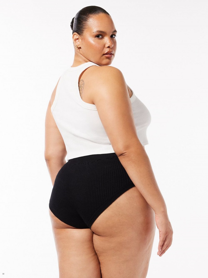 Savage X Fenty Lit Leisure Knit Booty Sort | UK9524176