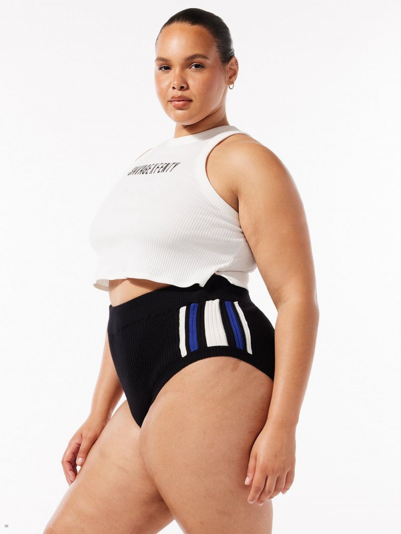 Savage X Fenty Lit Leisure Knit Booty Sort | UK9524176