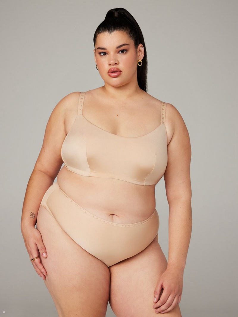 Savage X Fenty New Microfiber Unlined Beige | MP0518627