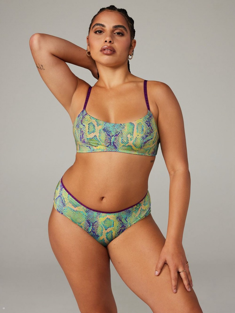 Savage X Fenty New Microfiber Unlined Lysegrøn | IM6432175