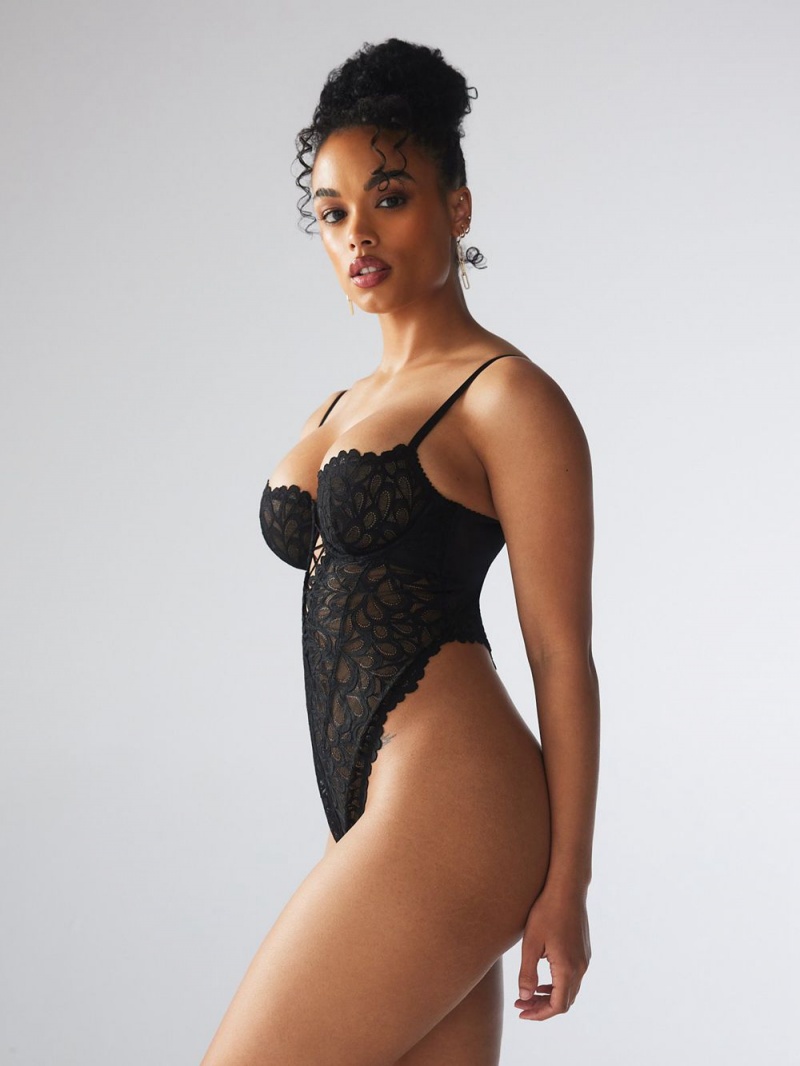 Savage X Fenty Not Sorry Underwire Teddy Sort | YN2063849