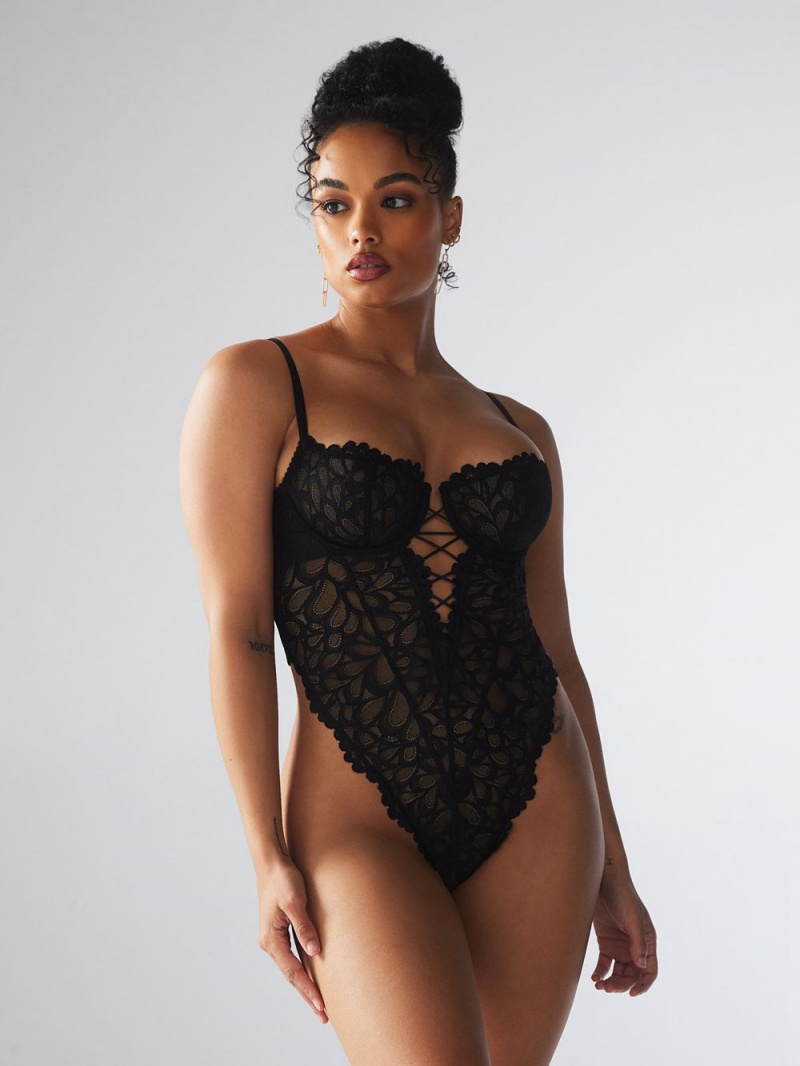 Savage X Fenty Not Sorry Underwire Teddy Sort | YN2063849