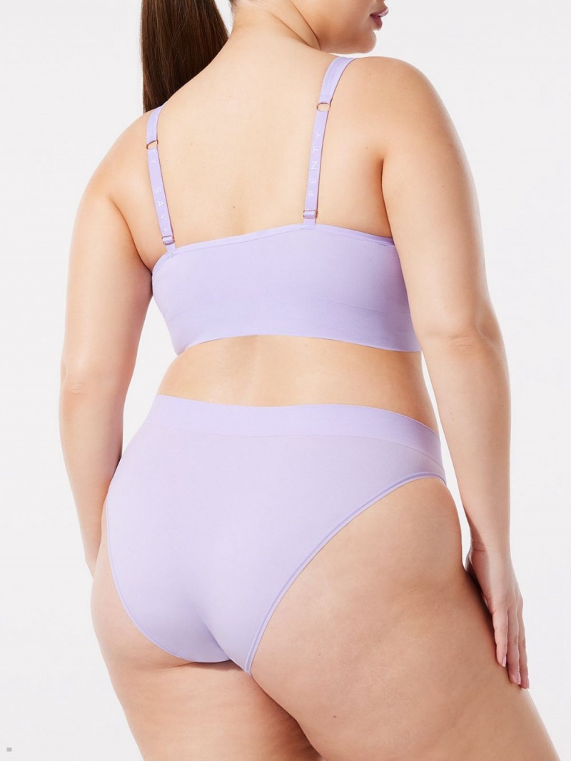 Savage X Fenty Seamless High-Talje Lilla | WV4198027