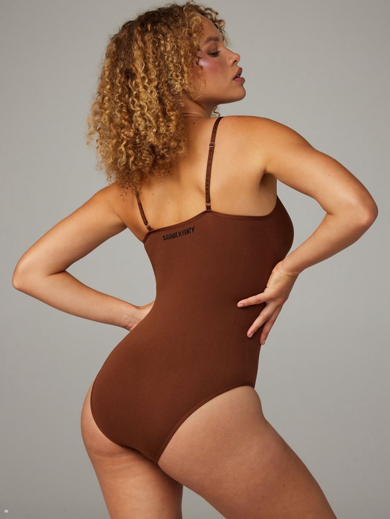 Savage X Fenty Seamless Teddy Brune | RW9568073