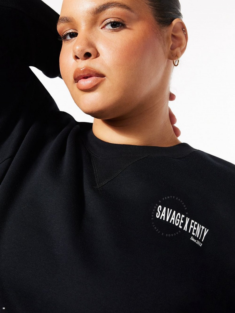 Savage X Fenty Xssential Scope Logo Cropped Sort | WS1726890